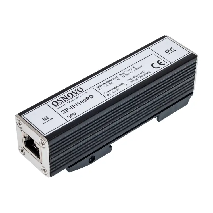 Устройство грозозащиты для локальной вычислительной сети OSNOVO sct1008 Устройство грозозащиты для локальной вычислительной сети OSNOVO sct1008