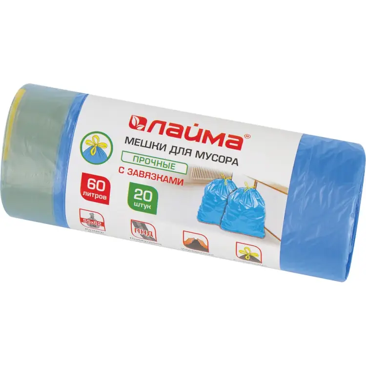Мешки для мусора LAIMA 601397