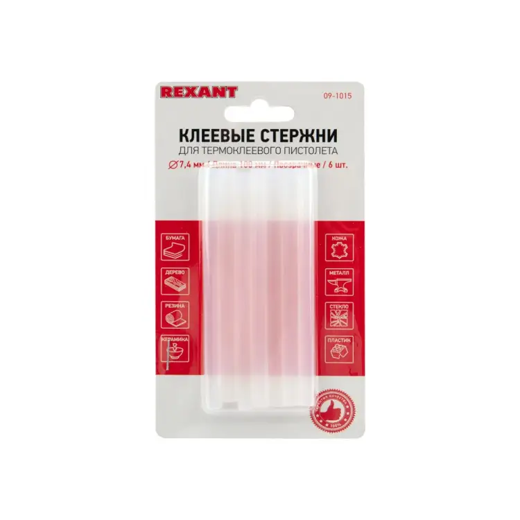 Клеевые стержни REXANT 09-1015 Клеевые стержни REXANT 09-1015