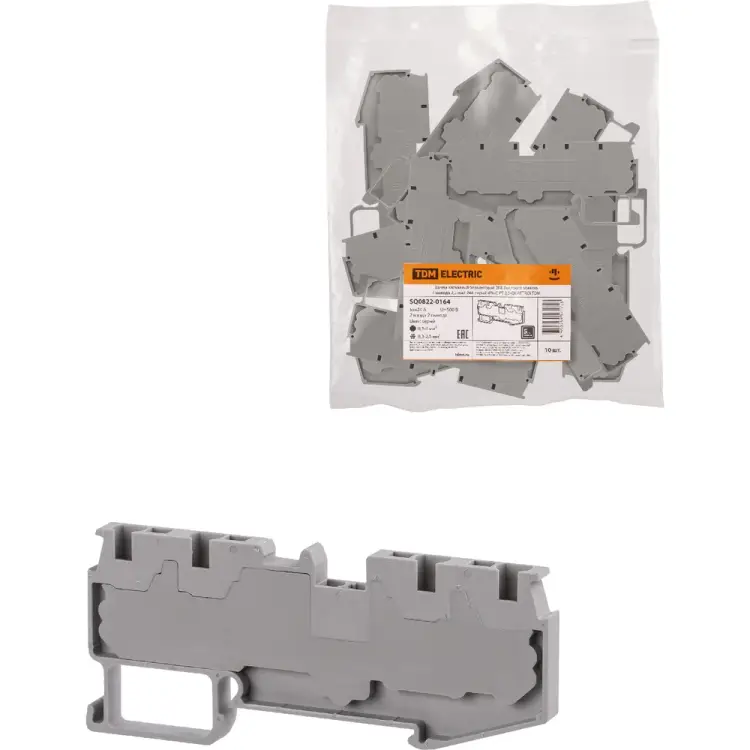 Безвинтовой клеммный зажим TDM ELECTRIC ЗКБ SQ0822-0164