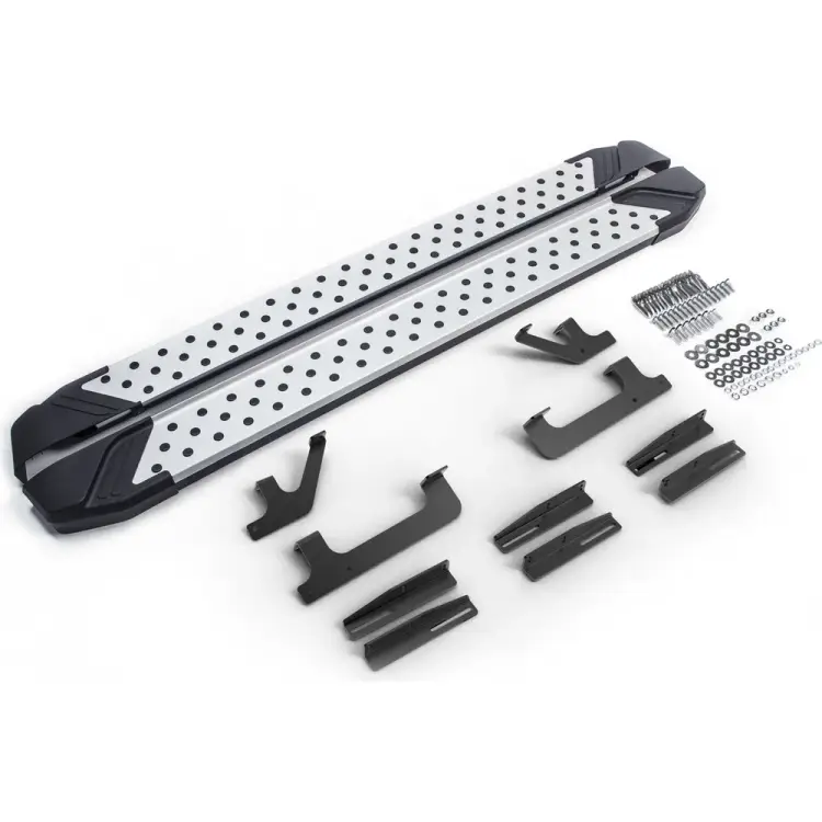 Пороги на автомобиль Jaecoo J7 2023-, Rival Bmw-Style круг D180AL.0911.1