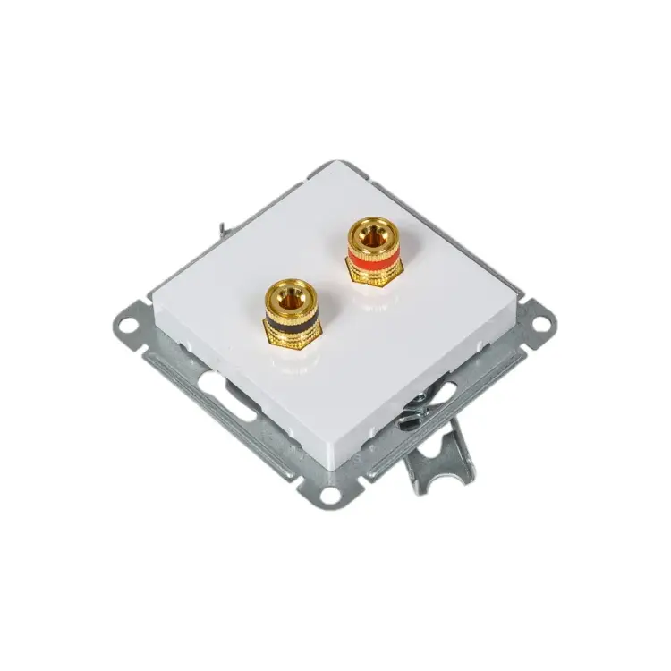 Двухместная аудиорозетка Systeme Electric AtlasDesign ATN000187