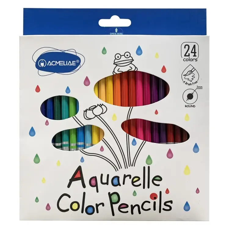 Набор акварельных цветных карандашей ACMELIAE 9401-24
