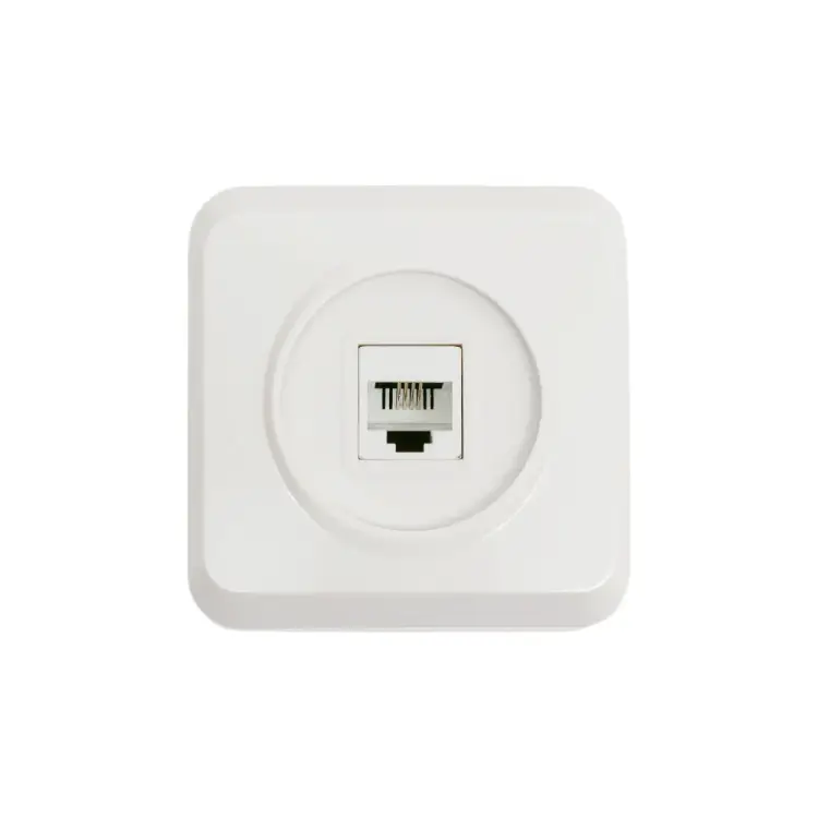 Одноместная телефонная розетка Smartbuy Юпитер SBE-03w-S1-PH