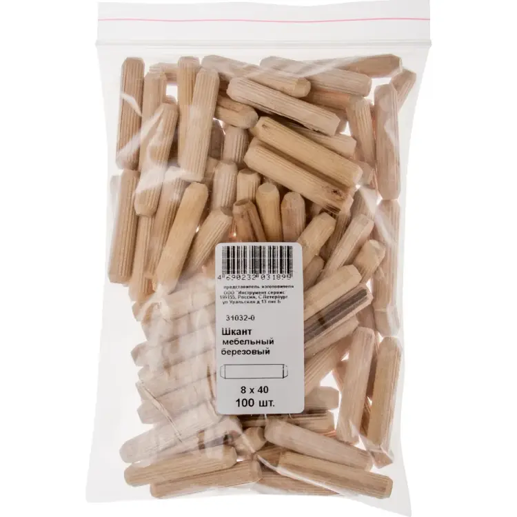 Мебельный березовый шкант ХВАТ 31032-0