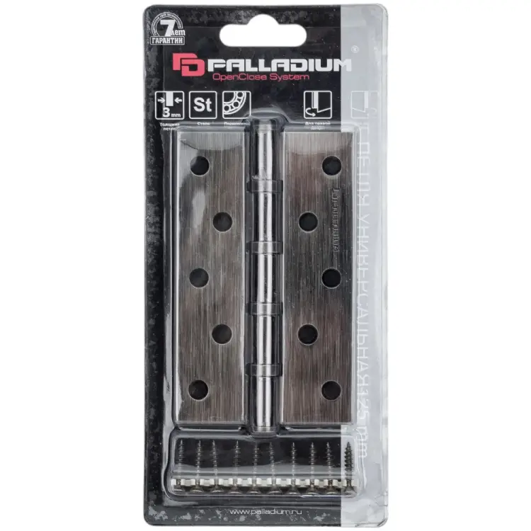 Универсальная дверная петля Palladium N 4BB-125 AB 10894