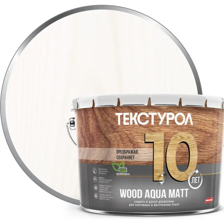 Деревозащитное средство ТЕКСТУРОЛ WOOD AQUA MATT Лк-00008236