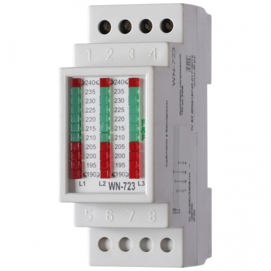 Указатель напряжения для трехфазной сети Евроавтоматика F&F WN-723