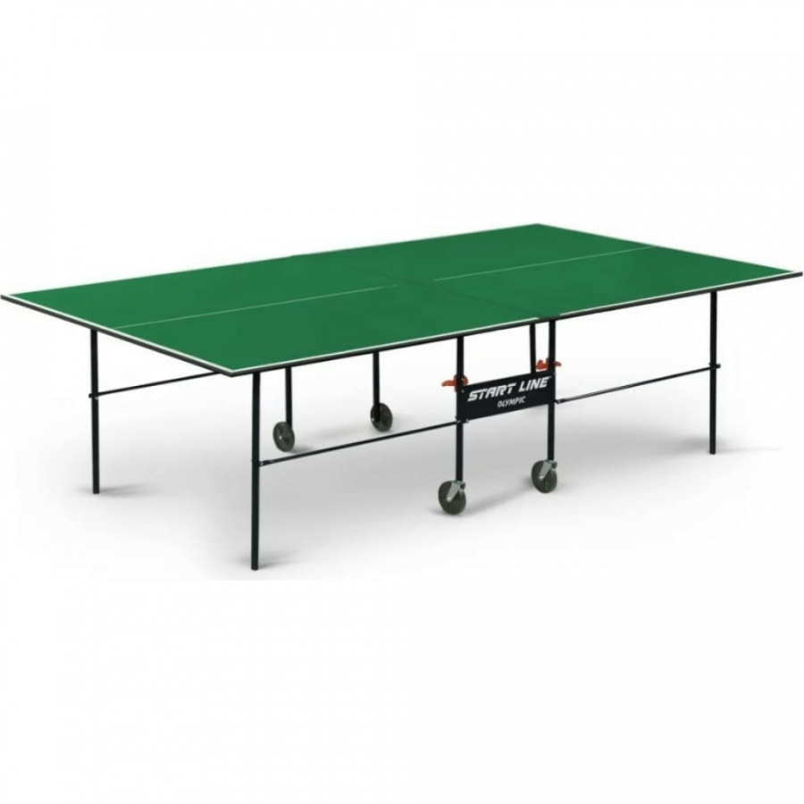 Любительский теннисный стол для помещений Start Line Olympic green