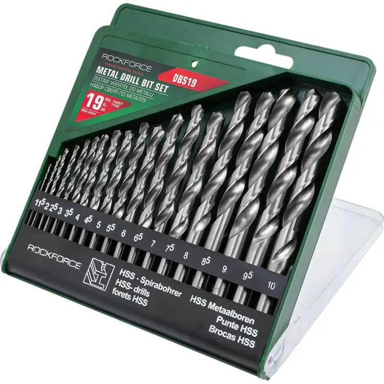Набор сверл по металлу Rockforce RF-DBS19(29135)