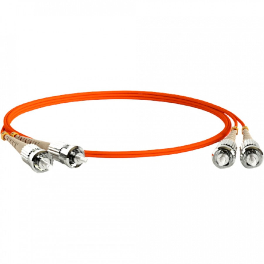 Волоконно-оптический шнур Hyperline FC-D2-50-ST/PR-ST/PR-H-3M-LSZH-OR
