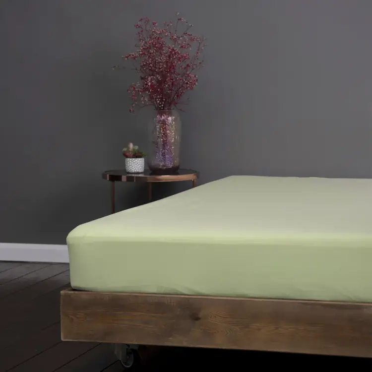 Простыня на резинке KUPU-KUPU VIOLETT KPV-160/салатовый