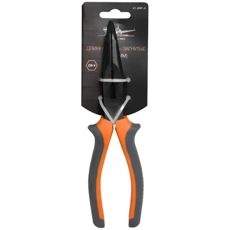 Загнутые длинногубцы Airline AT-BNP-8