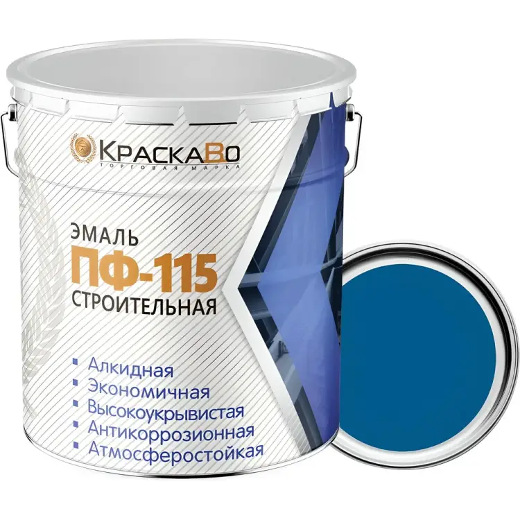 Строительная эмаль Москвичка ПФ-115 4620105771832 Строительная эмаль Москвичка ПФ-115 4620105771832
