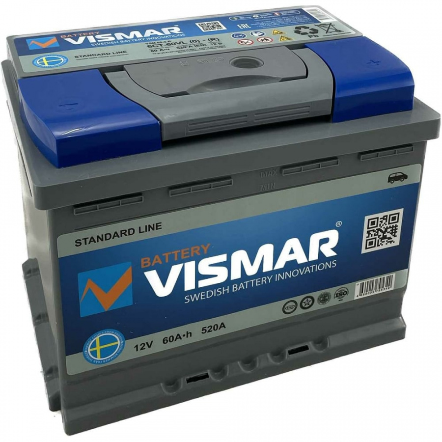 Аккумуляторная батарея VISMAR ST 6CT-60 N R-0