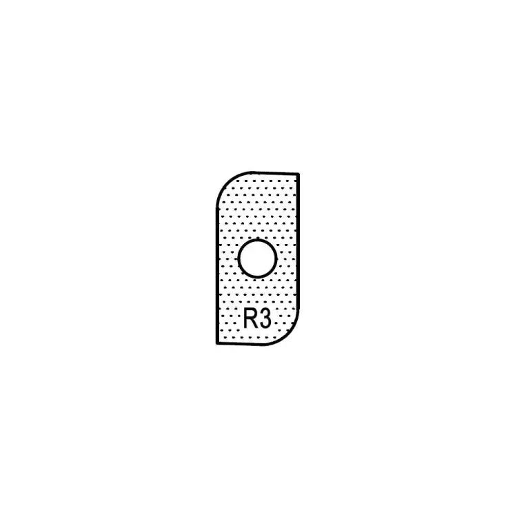 Нож для 1472516512 ROTIS T19204 744.T19204