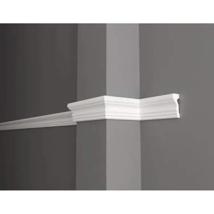 Ударопрочный влагостойкий стеновой молдинг под покраску Decor-Dizayn DD400