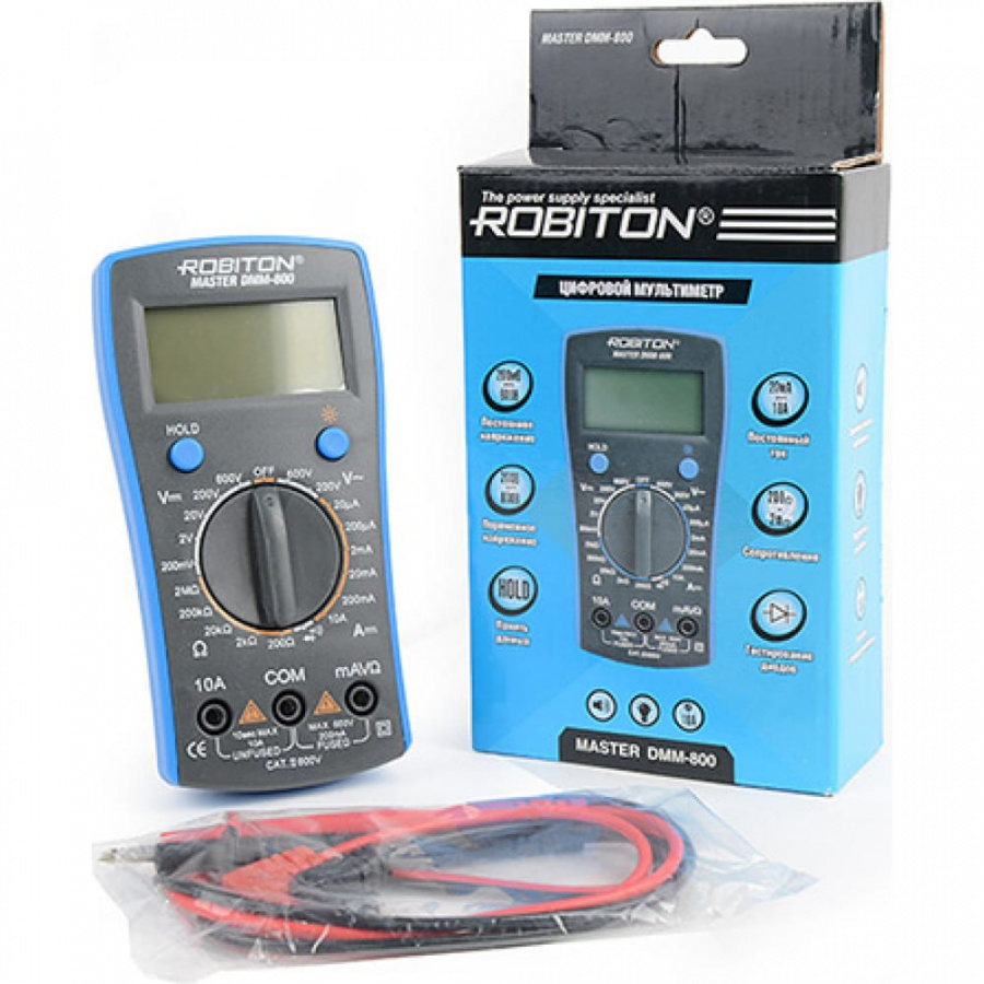 Мультиметр Robiton MASTER DMM-800 BL1