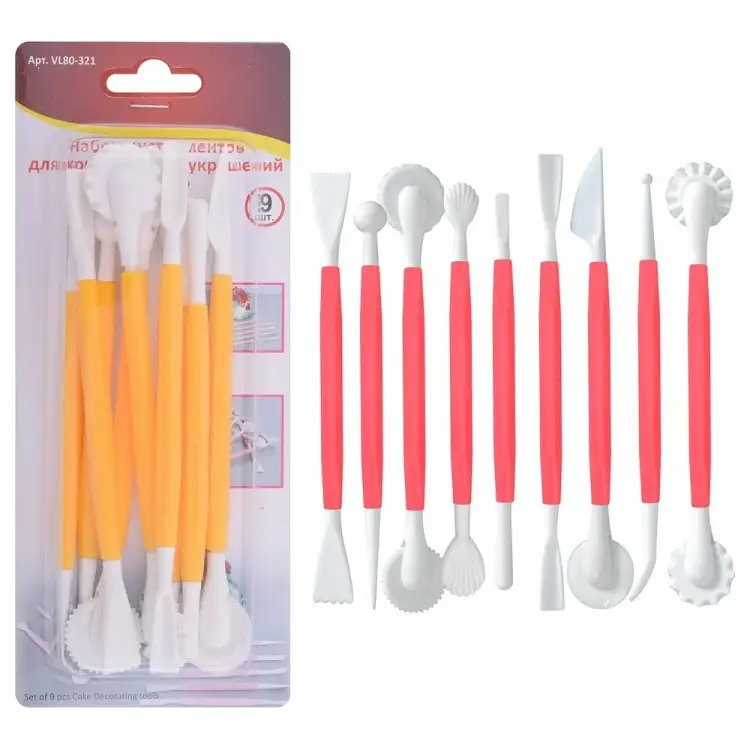 Набор инструментов для кондитерских украшений МУЛЬТИДОМ Стеки VL80-321