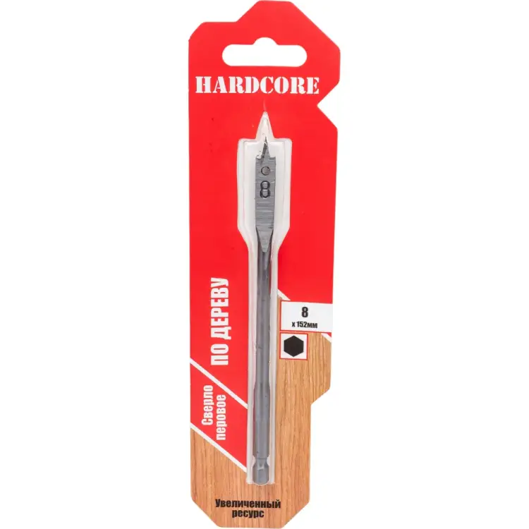 Перовое сверло по дереву Hardcore 160815