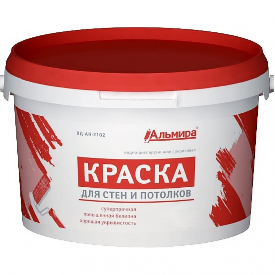 Краска для стен и потолков АЛЬМИРА 00-00000367