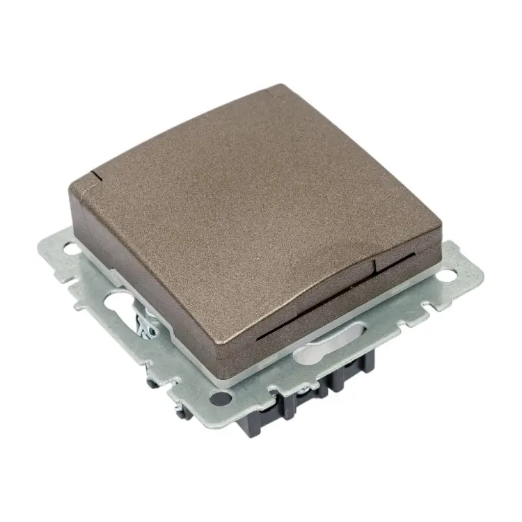 Одноместная розетка IEK Brite рсбш10-3-44-бртб BR-R16-16-44-K45