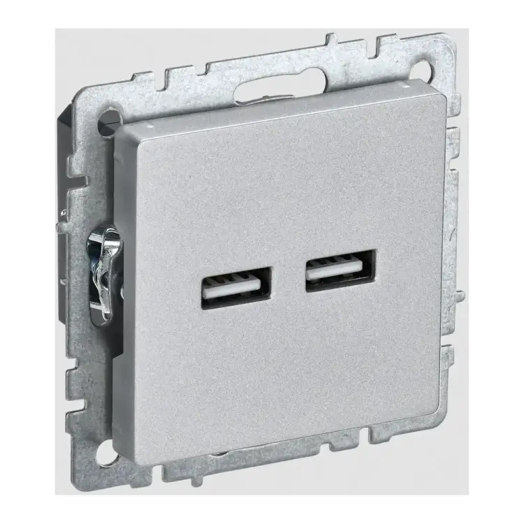 Розетка usb IEK Brite BR-U21-D31-K47