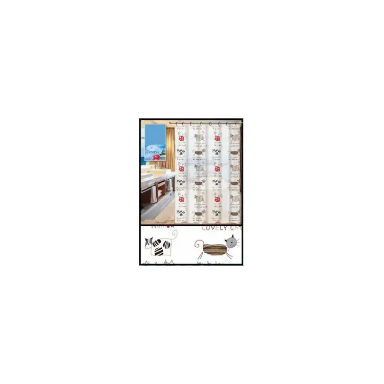 Штора для ванной комнаты Чисто Быстро Chb0144 ХВ6361