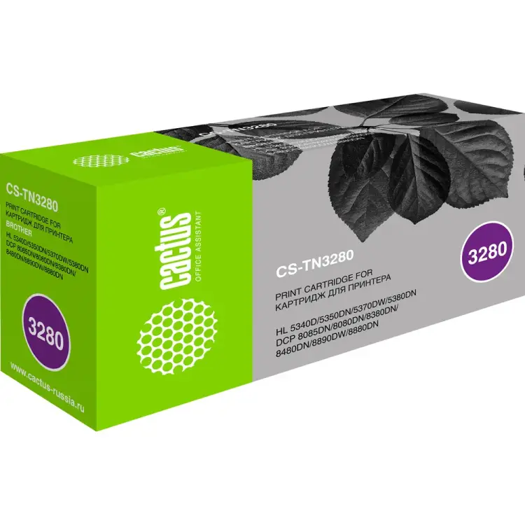 Лазерный картридж для brother dcp-8085/8085dn/hl-5340/534 Cactus tn-3280 807021 Лазерный картридж для brother dcp-8085/8085dn/hl-5340/534 Cactus tn-3280 807021