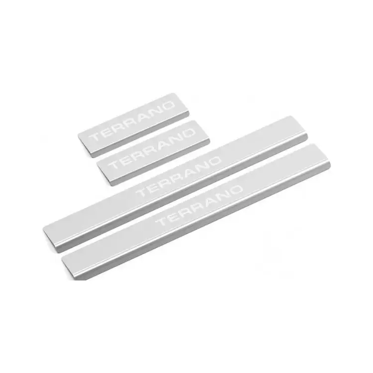 Накладки порогов Nissan Terrano 2014- AutoMax AMNITER01