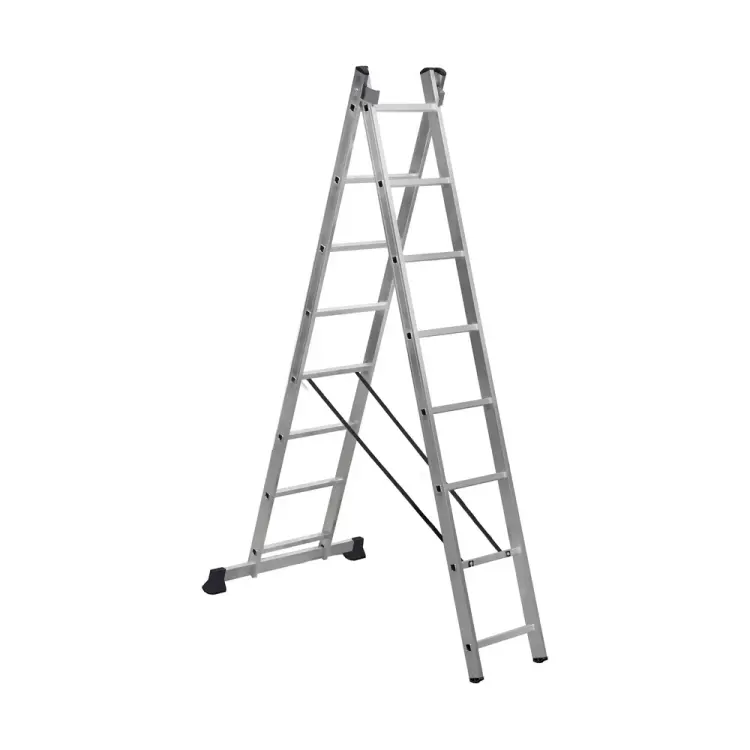 Двухсекционная алюминиевая лестница SevenBerg 920208