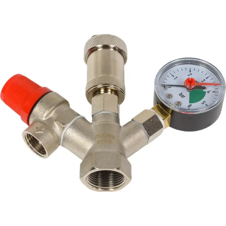 Никелированная группа безопасности Rvc COMPACT 13621