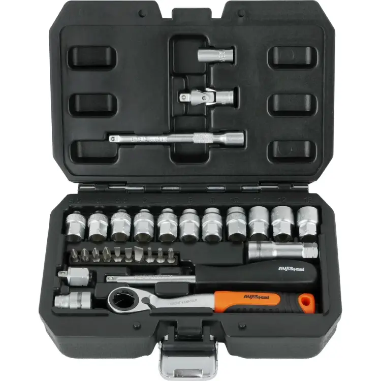 Набор проходных головок AV Steel AV-011029