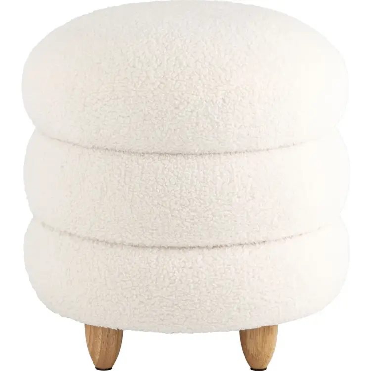 Пуф Стул Груп Винни L с ящиком, тедди, белый 22A1316 HY-3 Пуф Стул Груп Винни L с ящиком, тедди, белый 22A1316 HY-3