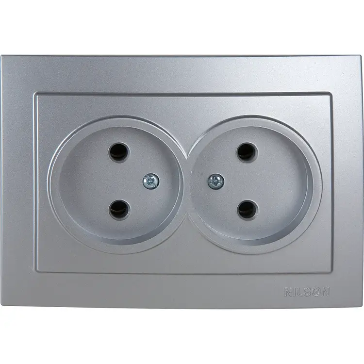 Розетка Nilson Touran metallic 24131024