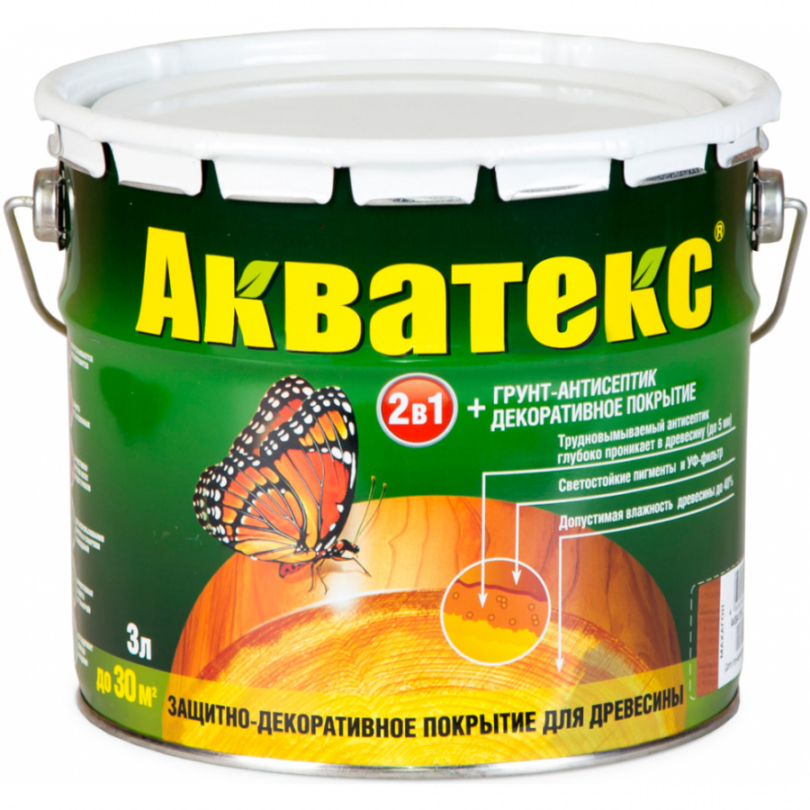 Защитно-декоративное покрытие для древесины Рогнеда 517