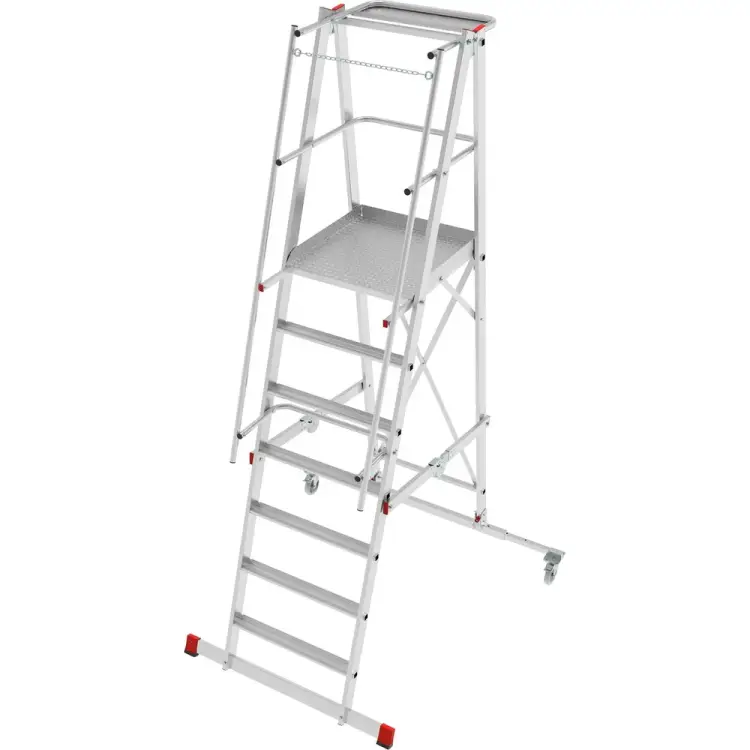 Передвижная складная лестница-стремянка Новая Высота NV 5540 5540107 Передвижная складная лестница-стремянка Новая Высота NV 5540 5540107