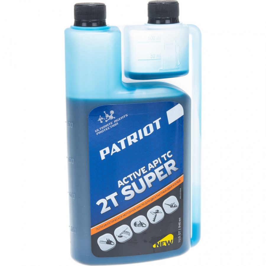 Масло для 2-х тактных двигателей Patriot Super Active 2T