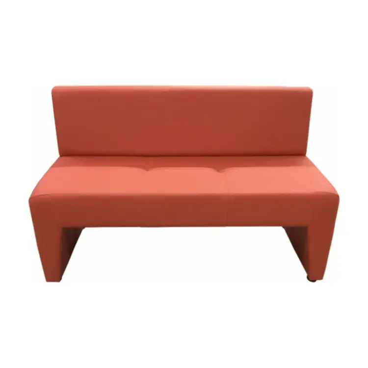 Двухместный диван Мягкий Офис Oregon 23 морковный РТ201МРК