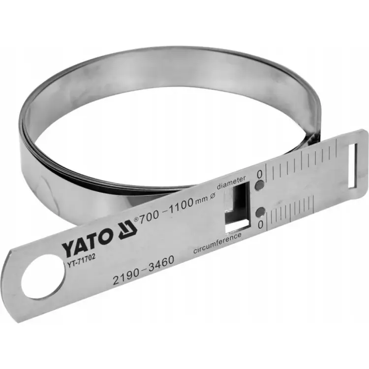 Циркометр для измерения длины окружности и диаметра YATO YT-71702