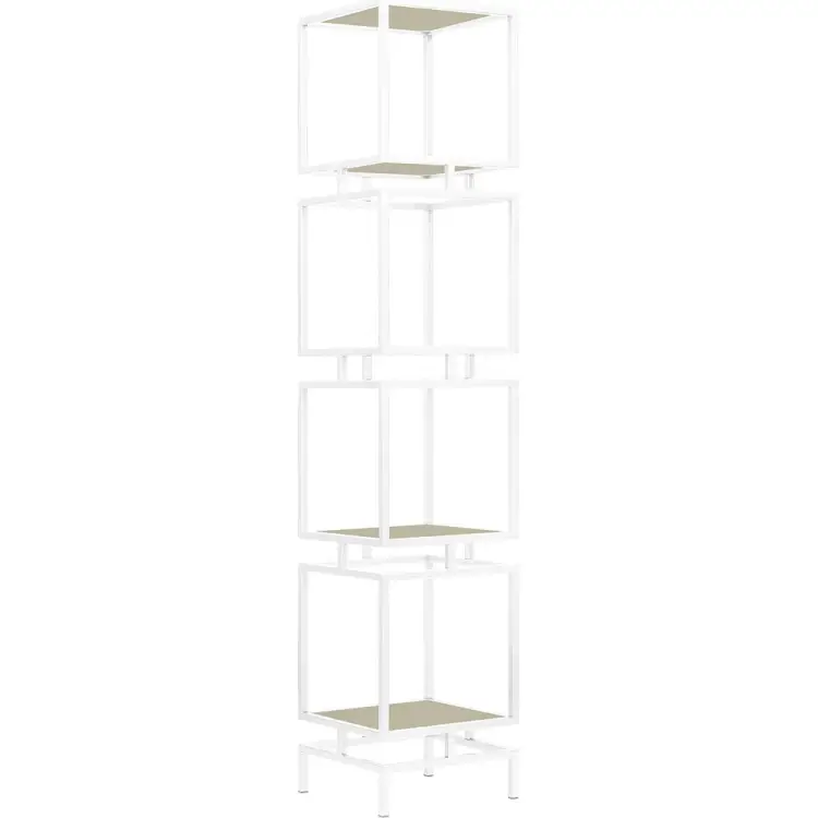 Стеллаж GreenWeen CUBIC-4 GW-CUBIC-4-W-LD-GS