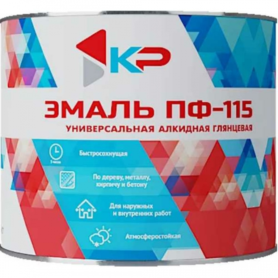 Быстросохнущая атмосферостойкая краска КР ПФ-115