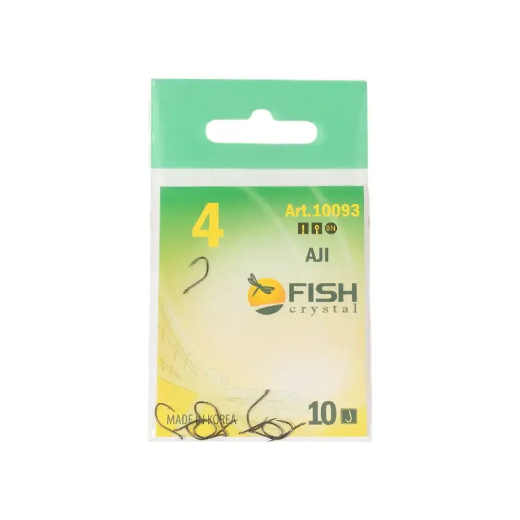 Крючок FISHCRYSTAL FS AJI 10093-04F Крючок FISHCRYSTAL FS AJI 10093-04F