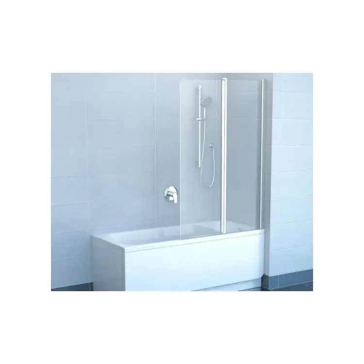 Двухэлементная перегородка-шторка на борт ванны Ravak CVS2-100 7QRA0C00Z1