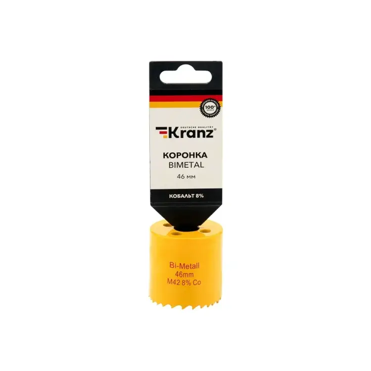 Биметаллическая коронка KRANZ KR-92-0223