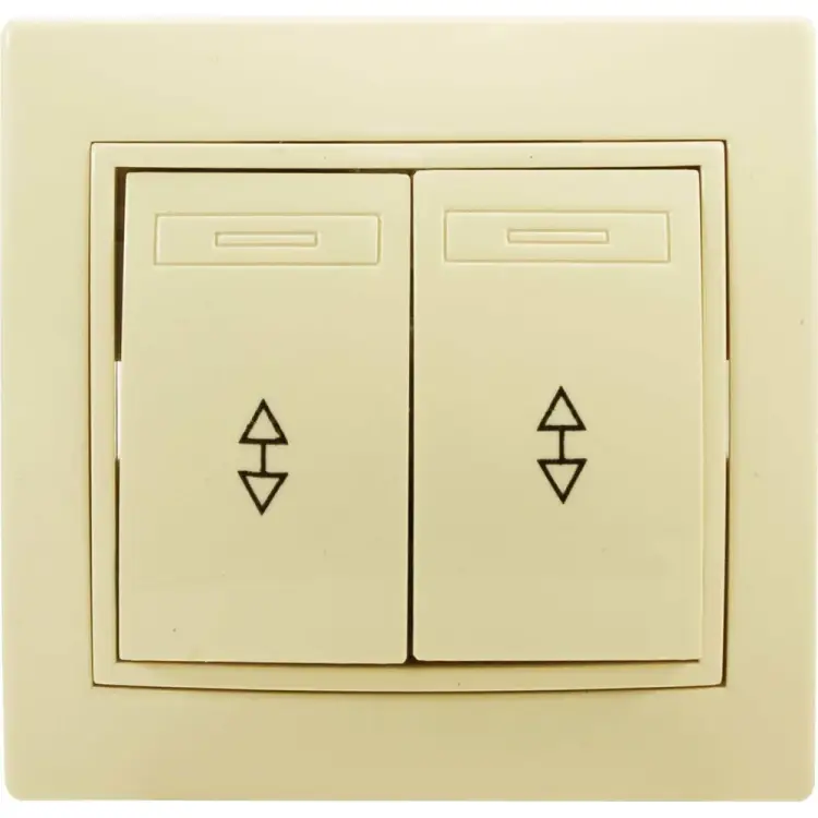 Проходной двухклавишный выключатель Jilion 9533141