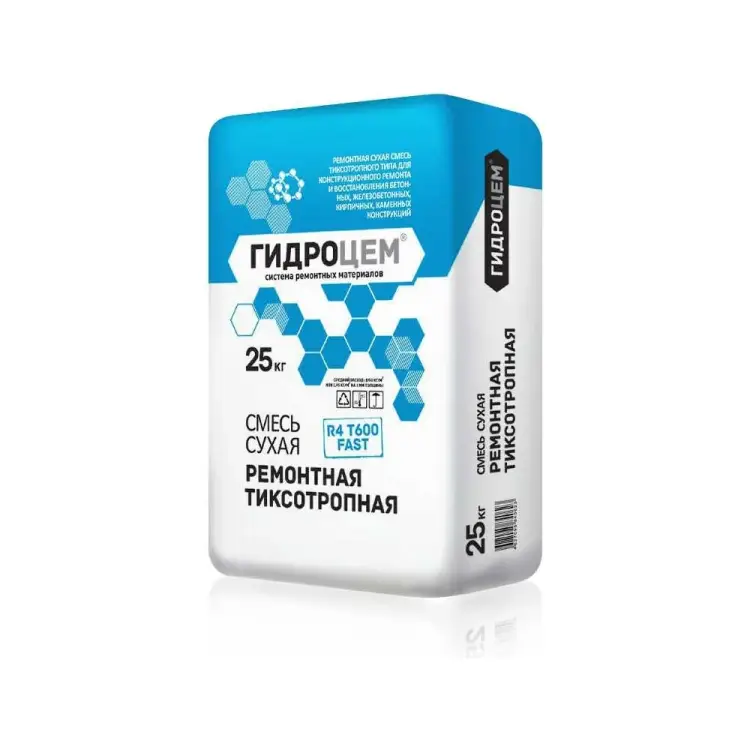 Ремонтная смесь Гидроцем R4 T600 Fast 25 кг Г00068