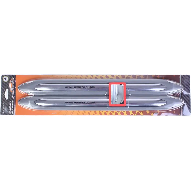 Накладки на бампер Автостоп HJ-3067 GREY HJ-3067GY