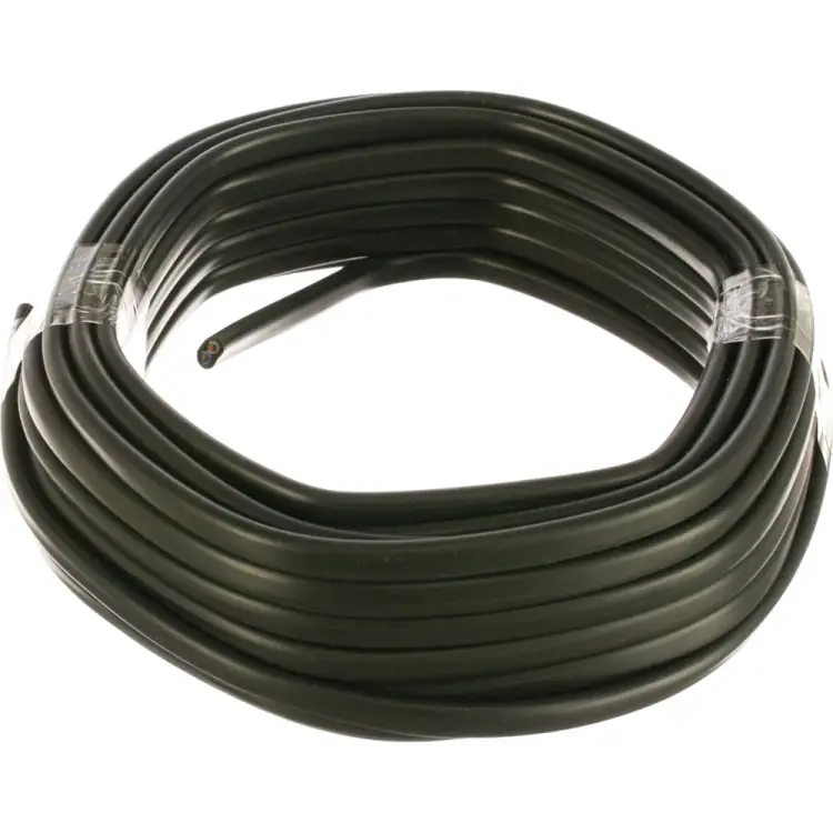 Твердый плоский негорючий кабель ВВГп-нг ЭлПроКабель 4630017849345