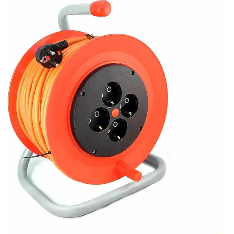 Силовой удлинитель на катушке LUX К4-Е-30 Силовой удлинитель на катушке LUX К4-Е-30